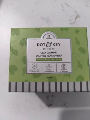 Dot & Key Cica Calming Oil Free Moisturizer for Acne Prone Skin 60ml_img_1