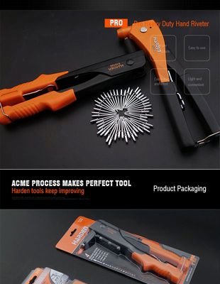 HARDEN 10.5" Hand Riveter Heavy Duty Manual Pruning Tool Alloy Steel Hand Riveter 610104_img_6