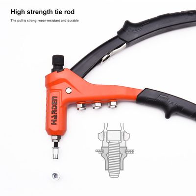 HARDEN 9" Hand Nut Gun Aluminum Rivet Nut Gun 610140_img_1