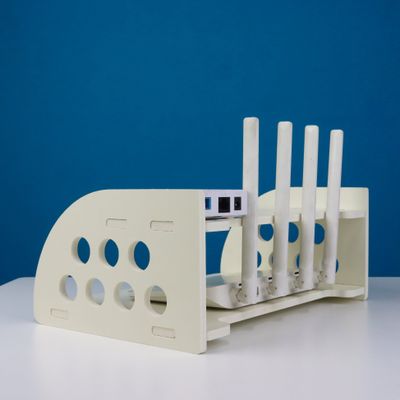 Router Stand – Round Cut New Design – White Color_img_3
