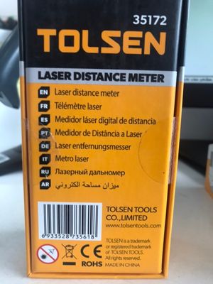 TOLSEN Digital Distance Meter (0.2-20M, 0.65-65.5FT) Model 35172_img_3