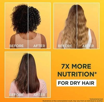 Garnier Ultimate Blends Hair Food Banana 3-in-1 Dry Hair Mask Treatment 400ml_img_1