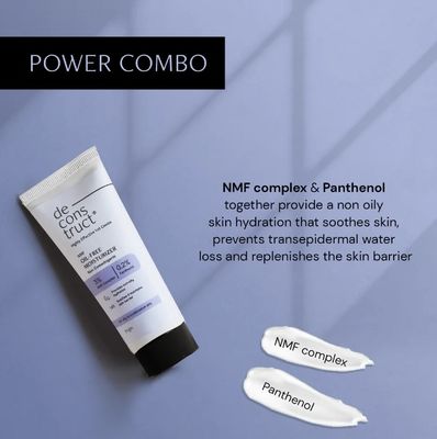 Deconstruct Oil-Free Moisturizer For Oily Skin | 3% NMF Complex + 0.2% Panthenol | Lightweight Gel Moisturizer  50gm_img_1