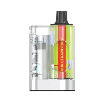 Flyto Switch sour strawberry 6000 Puffs Disposable Pod Kit – Rechargeable, 8ml E-liquid, Type-C Charging_img_1