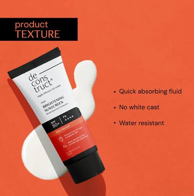 Deconstruct Fluid Brightening Sunscreen with spf 50+ Prevents 50gm_img_3