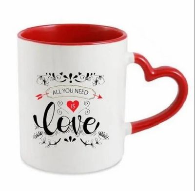 Customize China Rim Mug Colour Border With Photo_img_0