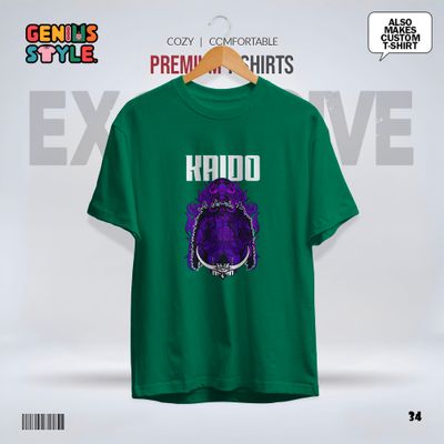 Kaido (One Piece) Anime Drop Shoulder T-shirt - 34_img_1