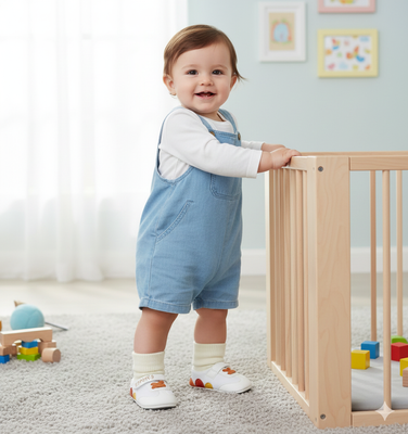 Baby Soft Anti-Slip First Walker Sports Socks Shoes (0 to 15 months) for ANGEL_img_2