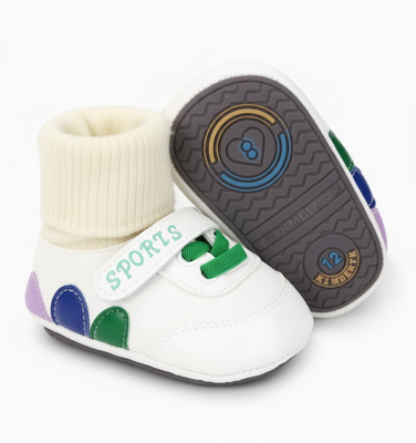Baby Soft Anti-Slip First Walker Sports Socks Shoes (0 to 15 months) for ANGEL_img_3