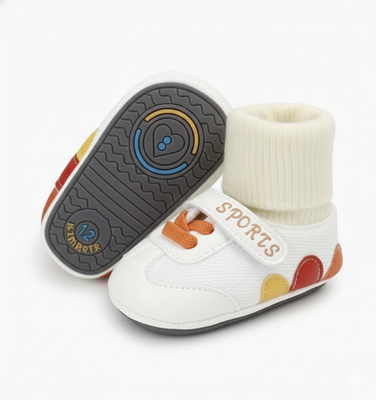 Baby Soft Anti-Slip First Walker Sports Socks Shoes (0 to 15 months) for ANGEL_img_4