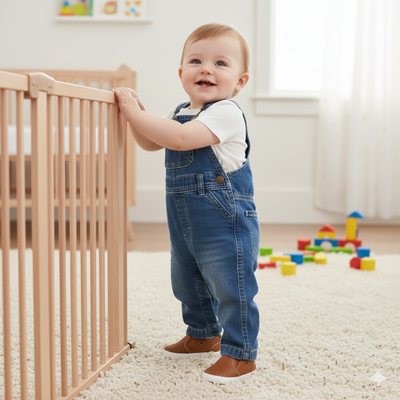 Baby Soft PU Leather Infant Lofar Shoes ( 6 - 18 months)_img_1