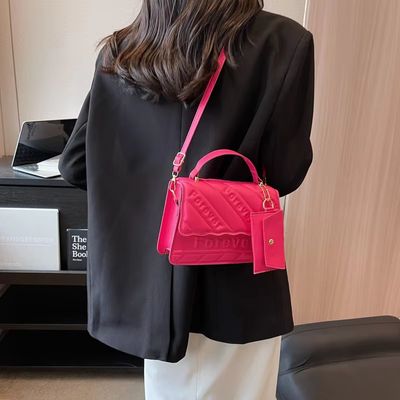 Designer Quilted PU Leather Crossbody Bag – Women’s Fashion Shoulder Bag | Summer Hot Selling Ladies Handbag | 2-Piece Set_img_17