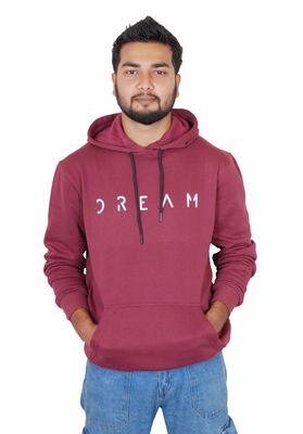 The Dream Minimalist Pullover Hoodie - Maroon_img_0