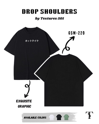 Midnight Kanji Drop Tee