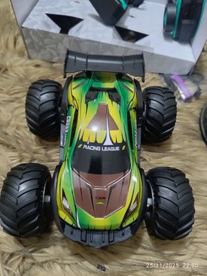 High-Speed Monster Stunt Truck – 360° Spin, Big Tyre, Rechargeable RC Car_img_5