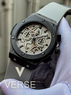 Hublot belt spider grey dial black case grey belt_img_0