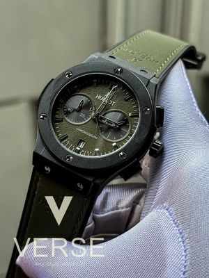 Hublot classic fusion black case green belt green dial v2_img_0