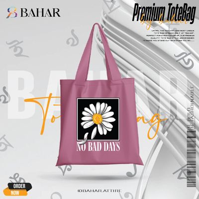 Trendy Top Handle Tote Canvas Bag_img_7