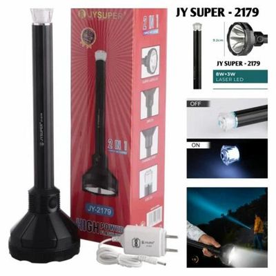 JYSUPER JY-2179A Torch Light High Power Rechargeable Flashlight 3600mAh Battery_img_5