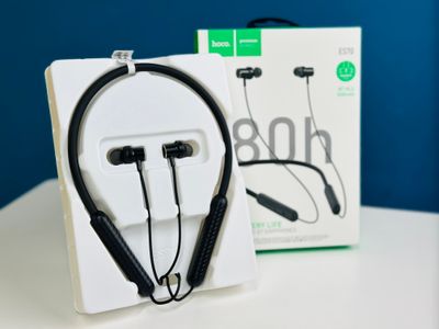 Hoco ES70 Long Battery Backup Bluetooth Neckband – Black Color_img_2