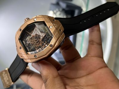 HUBLOT SANG BLEU 3 ROSE GOLD_img_0