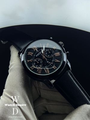 Fossil rose gold dial black belt_img_0