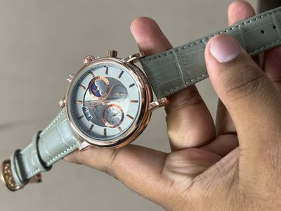 PATEK GREY BELT ROSE GOLD CASE, GREY DIAL, ROSE GOLD SUB_img_0