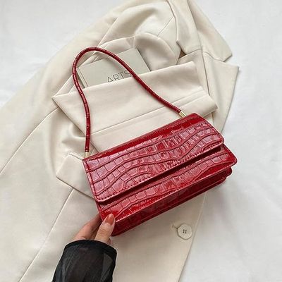 2025 Summer Candy Stone Pattern Small Square Bag – Women’s PU Leather Handheld & Crossbody Bag | Urban Simplicity Style | Multiple Colors_img_12