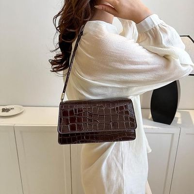 2025 Summer Candy Stone Pattern Small Square Bag – Women’s PU Leather Handheld & Crossbody Bag | Urban Simplicity Style | Multiple Colors_img_10