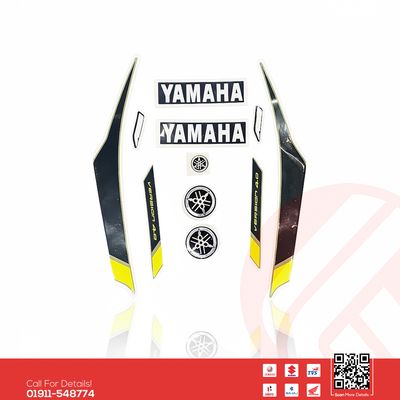 Full Set Sticker for Yamaha FZS V4 (Cyber Green) bike._img_0