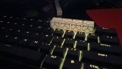 Minecraft Themed Shinethrough Keycaps - Set of 4 Keycaps_img_0