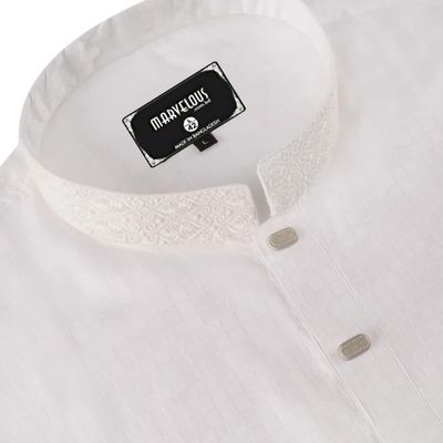 Giza Jacquard Panjabi-White(Premium Quality)_img_1
