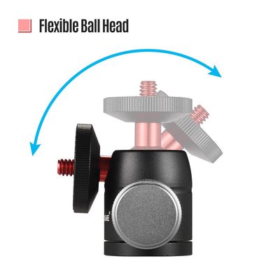 Ulanzi MT17 Mini Tripod With 360° Rotatable Ball Head For Phone Camera DSLR ব্লগিং ট্রাইপড ক্যামেরা স্ট্যান্ড।_img_2