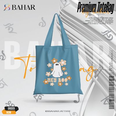 Trendy Top Handle Tote Canvas Bag_img_2