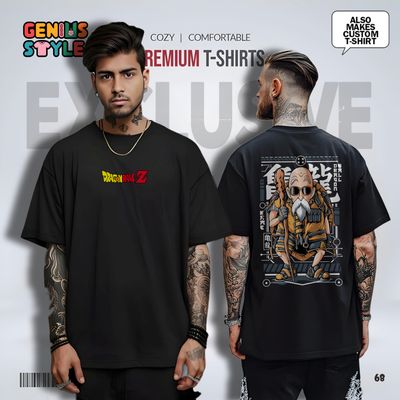 Master Rishi (Dragon Ball) Anime T-shirt - 68_img_0