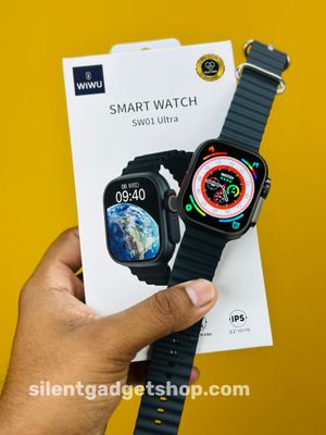 WiWU SW01 Ultra Smart Watch -Black_img_2