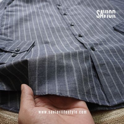 Graphite Line - Old Money Full Sleeve Shirt_img_1