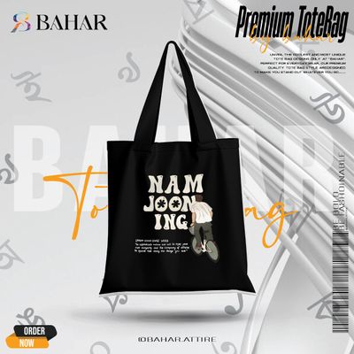 Trendy Top Handle Tote Canvas Bag_img_8