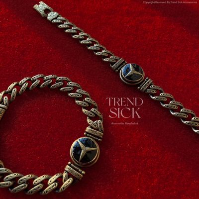 MARCEDES SPINNER BRACELET (Antique Gold)_img_1