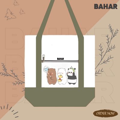 Versatile Large Capacity Tote Bags - Dual-Color Tote Bag_img_2