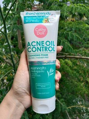 Cathy Doll Acne Oil Control Cleansing Foam_img_1
