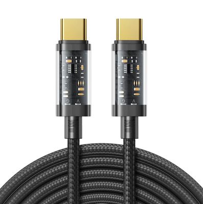 JOYROOM S-CC100A12, 100W Type-C to Type-C Cable 1.2M usb ক্যাবল।_img_0