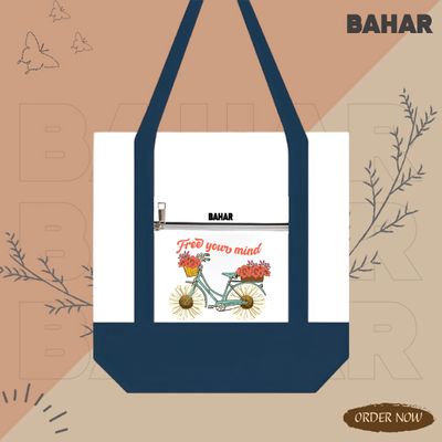 Casual Tote Shoulder Bag for Women - Dual-Color Tote Bag_img_5