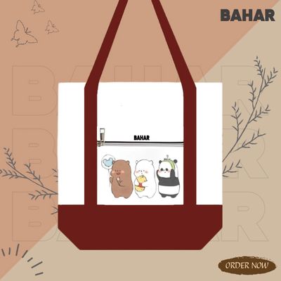 Versatile Large Capacity Tote Bags - Dual-Color Tote Bag_img_4