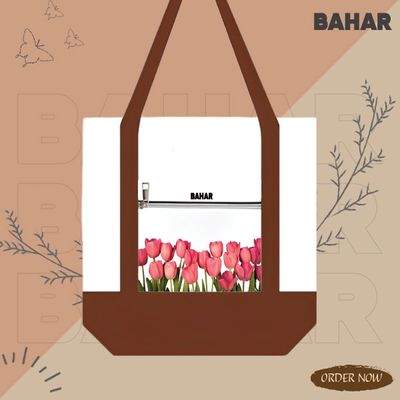 Mummy bag for mother to carry her babies product Dual-Color Tote Bag_img_4