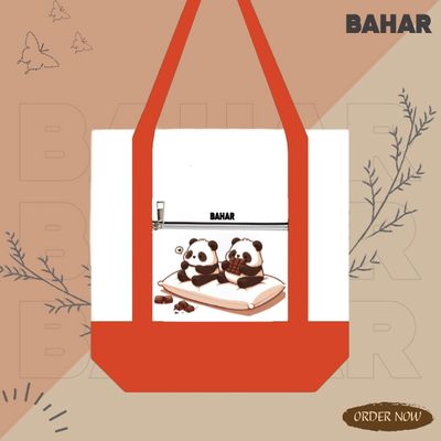 Versatile Large Capacity Tote Bags - Dual-Color Tote Bag_img_1