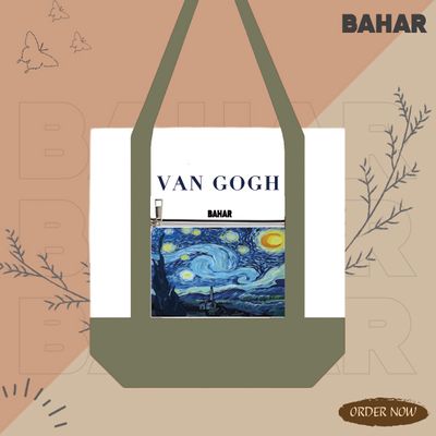 Large Canvas Tote Bag for Women Tote Handbags - Dual-Color Tote Bag_img_3