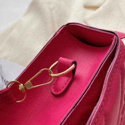 Designer Quilted PU Leather Crossbody Bag – Women’s Fashion Shoulder Bag | Summer Hot Selling Ladies Handbag | 2-Piece Set_img_8