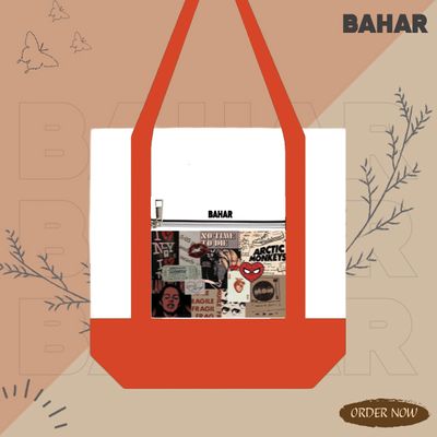 Women's Bag Simple Spacious Trendy - Dual-Color Tote Bag_img_1