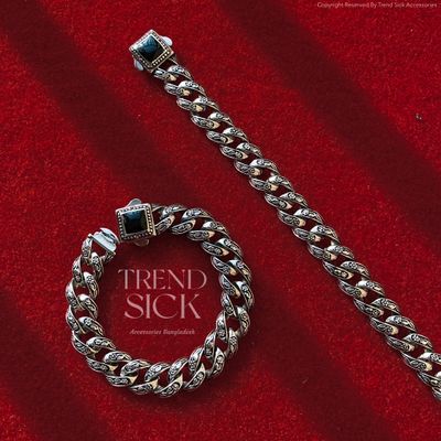ROSE PATTERN BRACELET (Silver)_img_3